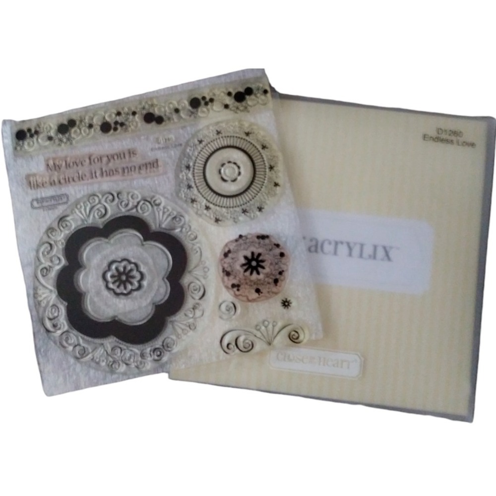 CTMH STAMP SET D1260 Endless Love, Retired! Close To My Heart